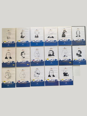 H Classics Collector’s Box Set 17 classical music CDs like new