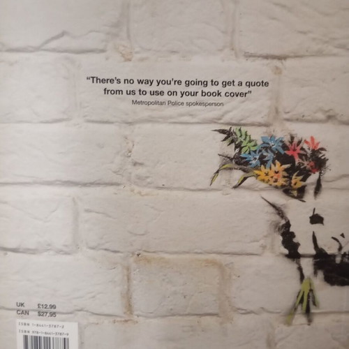Banksy Wall and Piece graffiti street art book like new, English
