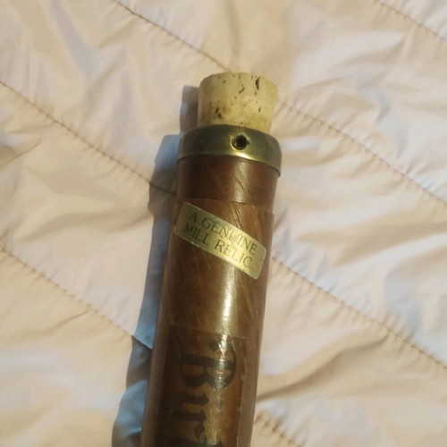 Wooden document holder like new with brass details