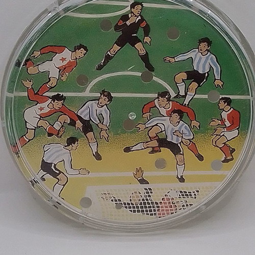 Vintage double-sided foosball game used USSR Dynamo Pakhtakor