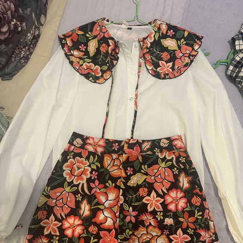 Shirt and shorts set, medium, multicolor