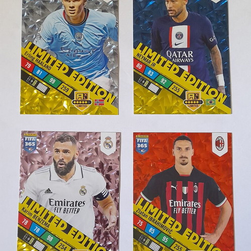 FIFA 365 2022-2023 Adrenalyn XXL cards used, pack of 14