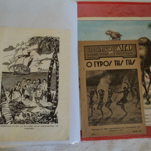 Tarzan collection of about 100 used illustrated clippings and stories