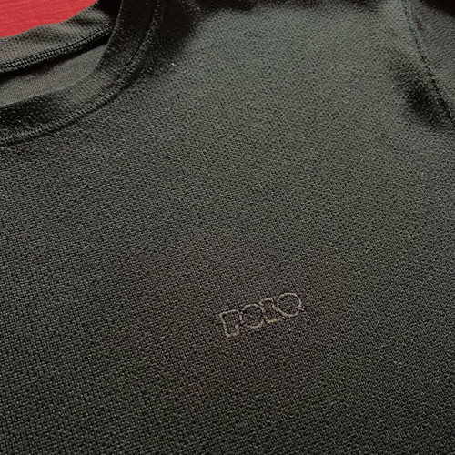 Polo Warm Long Sleeve T-Shirt used, size L, black