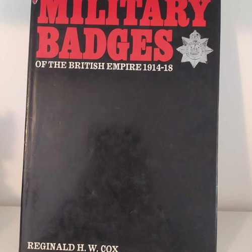 Military Badges of the British Empire 1914-18 book used