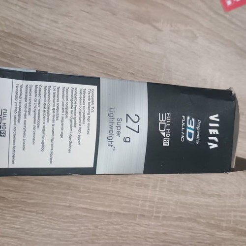3D Glasses Panasonic new, unused