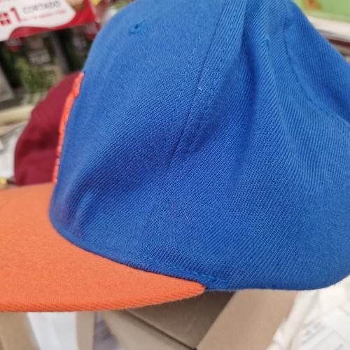 Kangol men's hat new, blue and orange, size S