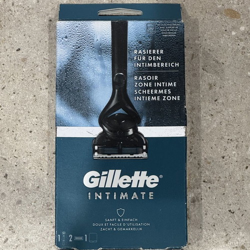 Gillette Intimate Razor new, ergonomic handle, replaceable head