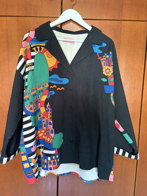 Karavan overshirt one size, colorful print