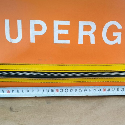 Superga Vintage Eco-Leather Shoulder Bag used, multicolor