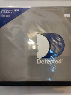 12" MAW Presents India – To Be In Love