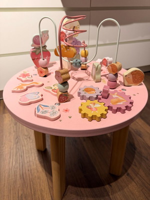 Little Dutch Fairy Garden wooden activity table like new