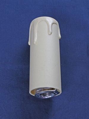 Replacement lamp holder E14 white 6.5cm new