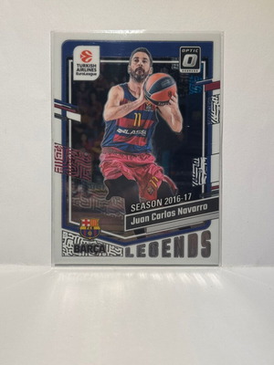 Panini Donruss Euroleague 2023-24 Juan Carlos Navarro #189 Optic card new