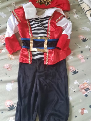 Pirate costume like new, size 18 months