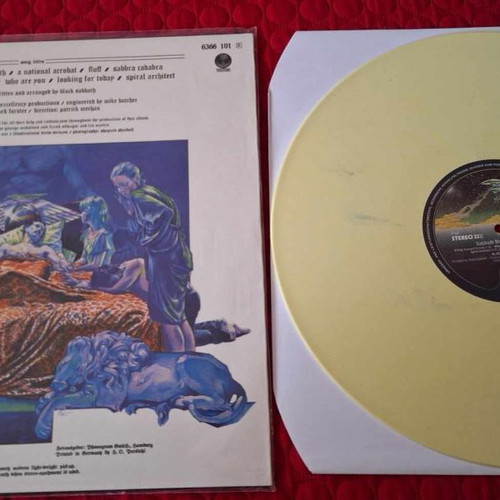 Black Sabbath Sabbath Bloody Sabbath LP new yellow vinyl