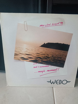 Webo Magic Moment 12" Maxi Single Italodisco