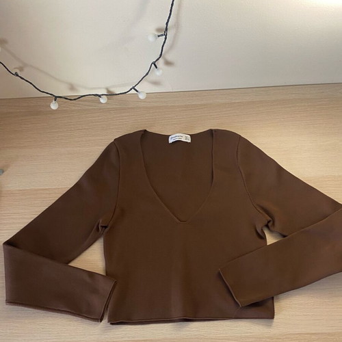 Stradivarius brown blouse used