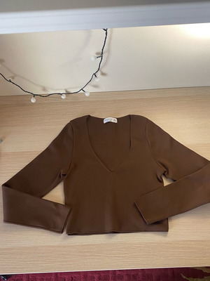 Stradivarius brown blouse used