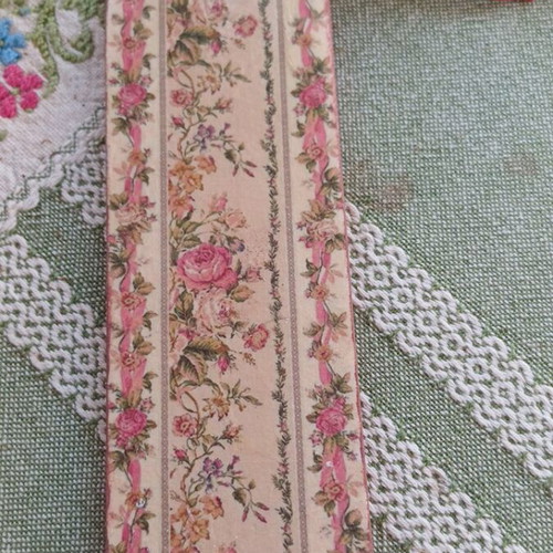 Vintage Handmade Bookmark Floral Romance new