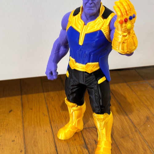 3D Print Thanos Figure like new, 24 cm, PLA plastic