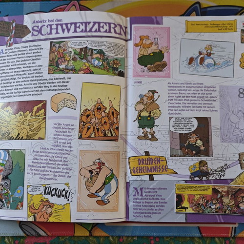Asterix & Obelisk Panini German sticker album