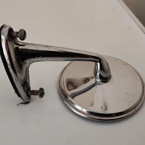 Opel left car mirror used, vintage chrome for Kadett B Rekord C GT