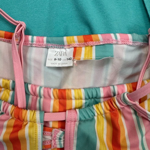 Girls' clothing set for ages 9-10 like new, multicolored