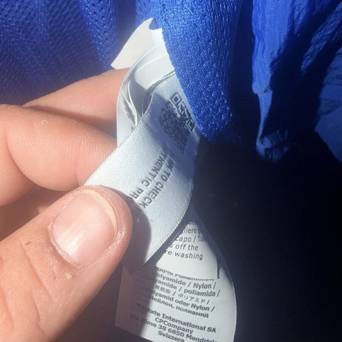 CP Windbreaker jacket like new, blue, size XL/XXL