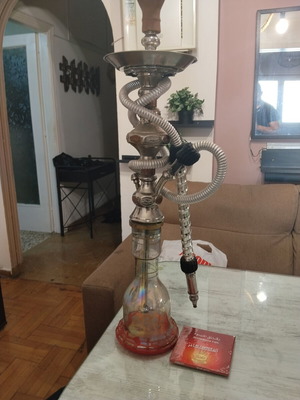 Hookahs used, small, medium and large sizes