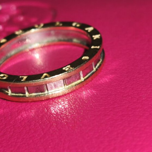 White Gold and Yellow Gold Ring 14 Carat like new