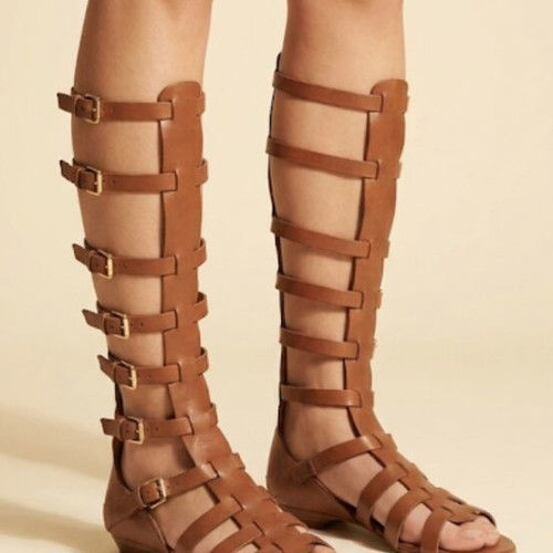 Ash Gladiator Sandals Size 36 Like New Brown
