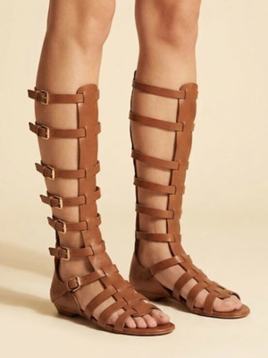 Ash Gladiator Sandals Size 36 Like New Brown