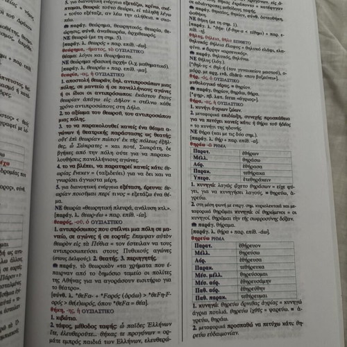 Ancient Greek Language Dictionary new, for Gymnasium A, B, C