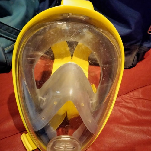 Full Face Snorkeling Masks set of 2 like new