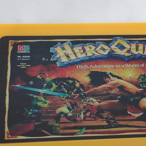 HeroQuest NES game cartridge like new, classic adventure
