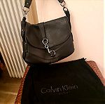  Δερμάτινη τσάντα Calvin Klein