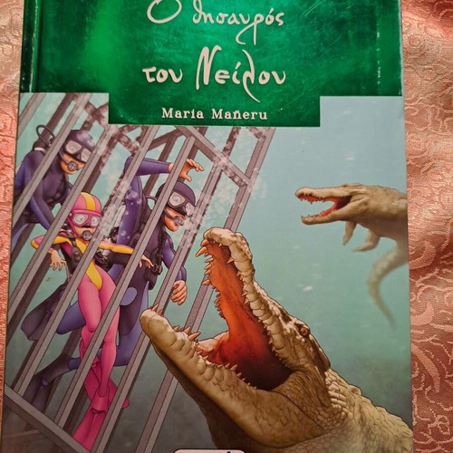 The Treasure of the Nile children's book like new, The Hare Club series