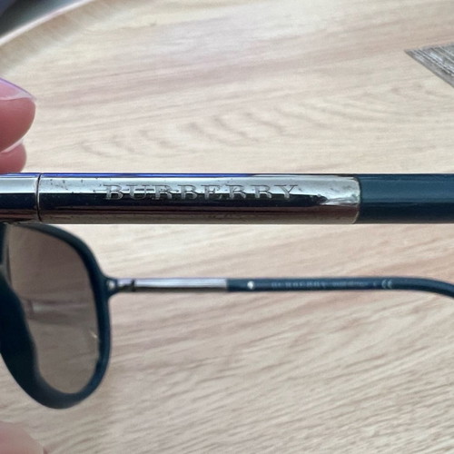 Burberry sunglasses used, blue color
