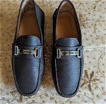 Αντρικά παπούτσια Bally - Brown Leather Signature Drivers - Made In Italy Men’s