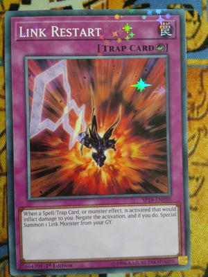 Link Restart Starfoil Rare Yugioh κάρτα