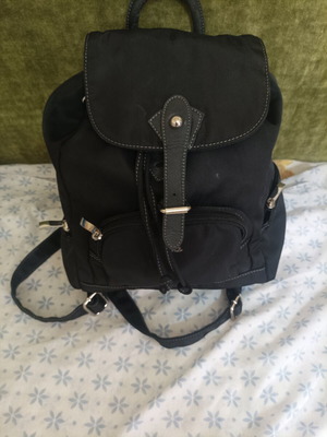 Katana backpack black like new women's bag