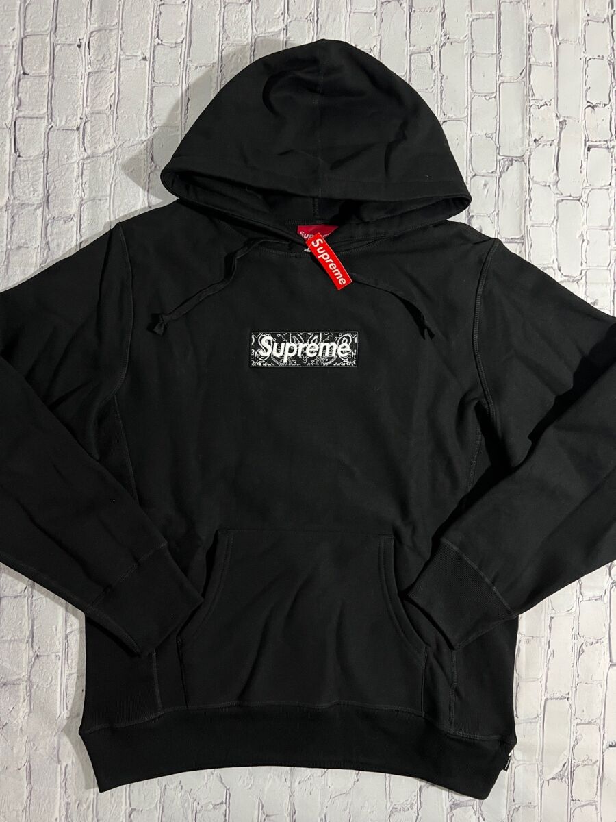Supreme Bandana Box Logo Hoodie size L… - € 67,00 - Vendora.gr