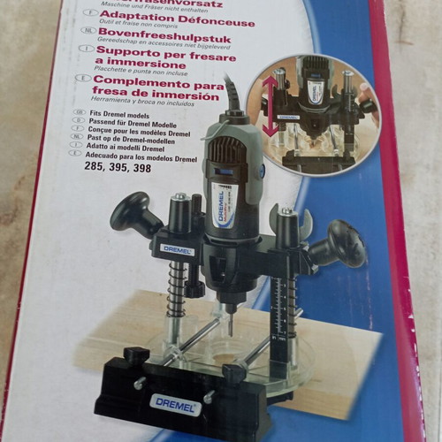 Dremel 335 plunge router attachment new for woodworking and engraving