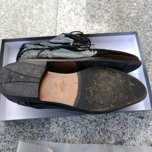 Boss Wedding Shoes Size 42 New, Black