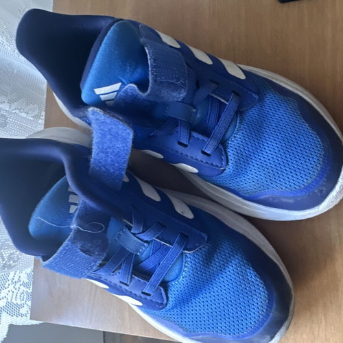 Adidas kids' athletic shoes like new, size 33, blue