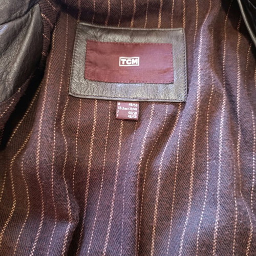 Men's leather jacket TCM like new, size M