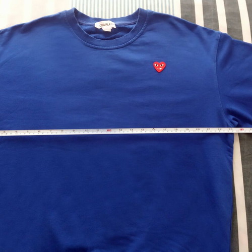 Comme Des Garcons Men's Shirt Like New, Ultramarine Blue, Size L