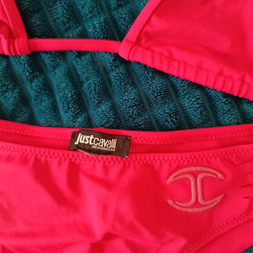 Just Cavalli bikini used, size M/L, fuchsia