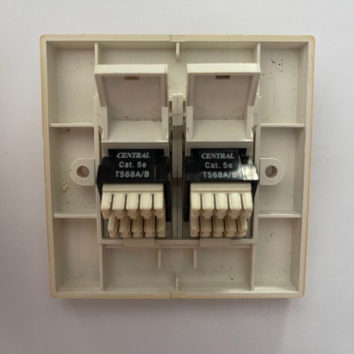 UTP Network Socket 2XRJ45 CAT6 used